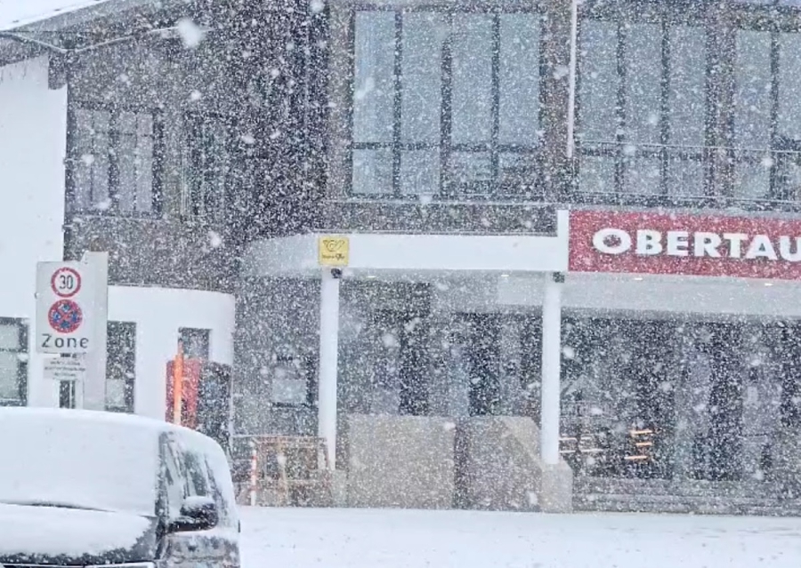 Sneeuwval in Obertauern